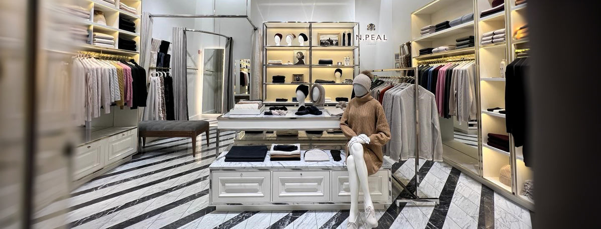 N.Peal's Opulent Venture: Unveiling a New Store at Rockefeller, New York