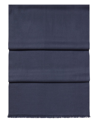 N.Peal Women's Pashmina Cashmere Stole Caviar Blue