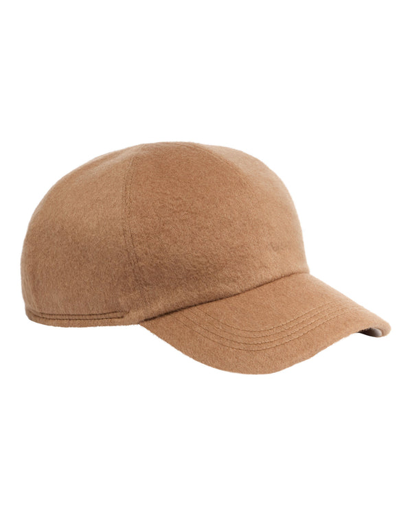 N.Peal Unisex Cashmere Cap Camel Brown