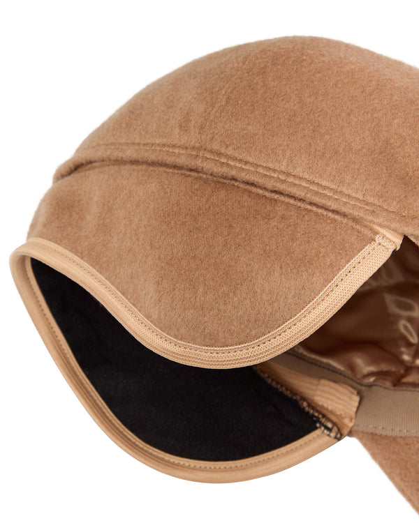 N.Peal Unisex Cashmere Cap Camel Brown