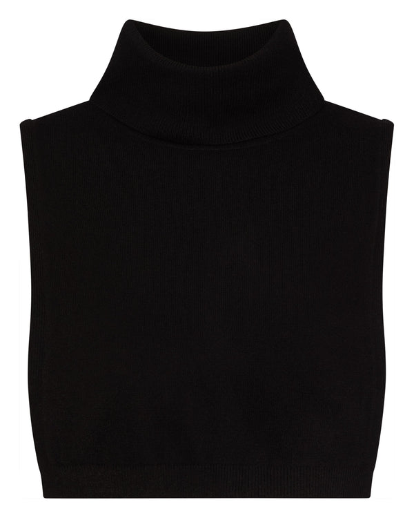 N.Peal Cashmere Dickie Black