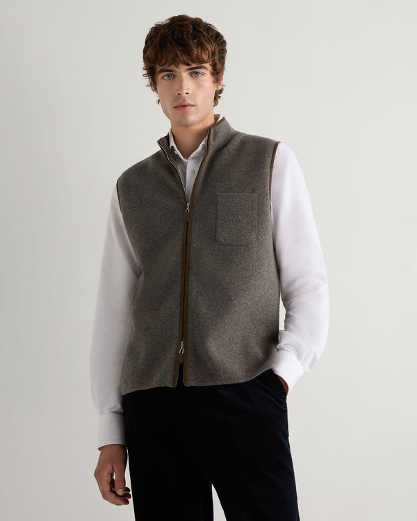 Men's Shaftesbury Cashmere Gilet 1