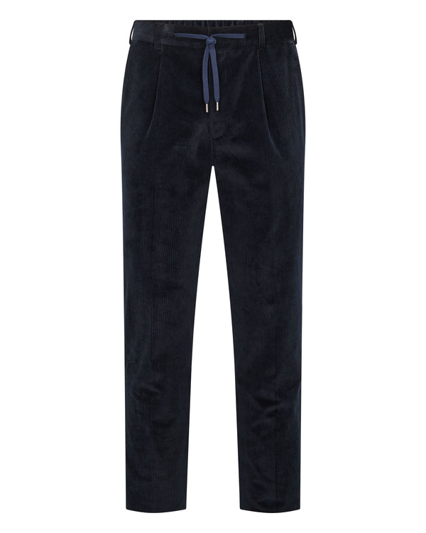 Men's Atrani Cord Trousers Navy Blue