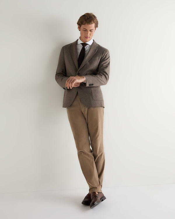 N.Peal 007 Ultra Soft Jacket Taupe Brown