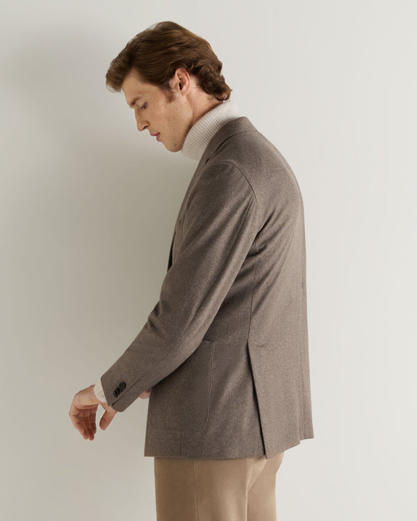 N.Peal 007 Ultra Soft Jacket Taupe Brown