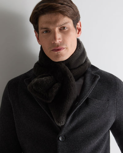 N.Peal Unisex Fur Neckwarmer Arabica Khaki Green