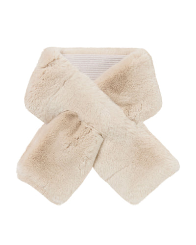 N.Peal Unisex Fur Neckwarmer Snow Grey