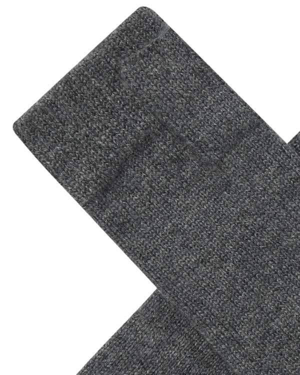 N.Peal Unisex Fingerless Cashmere Gloves Elephant Grey