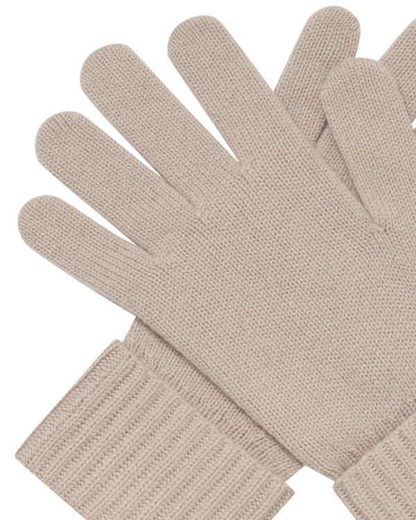 Women's Ribbed Cashmere Gloves 2