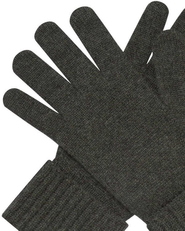 Women's Ribbed Cashmere Gloves  2