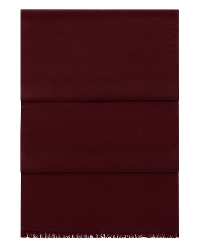 N.Peal Women's Pashmina Cashmere Stole Rustic Red