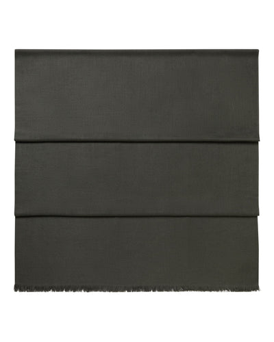 N.Peal Women's Pashmina Cashmere Shawl Grey Moss