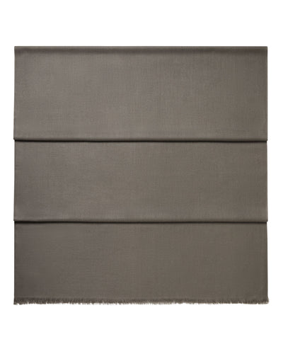 N.Peal Women's Pashmina Cashmere Shawl Wood Smoke Brown