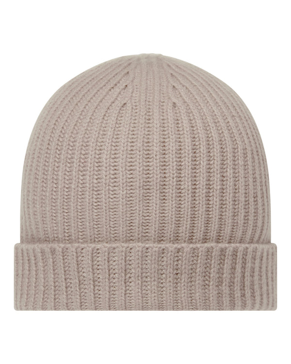 Unisex Ribbed Cashmere Hat 1