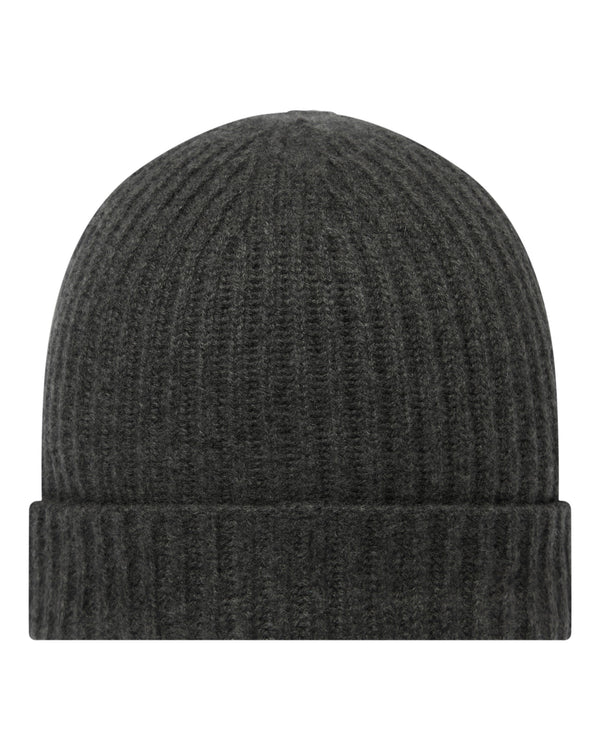 Unisex Ribbed Cashmere Hat  1