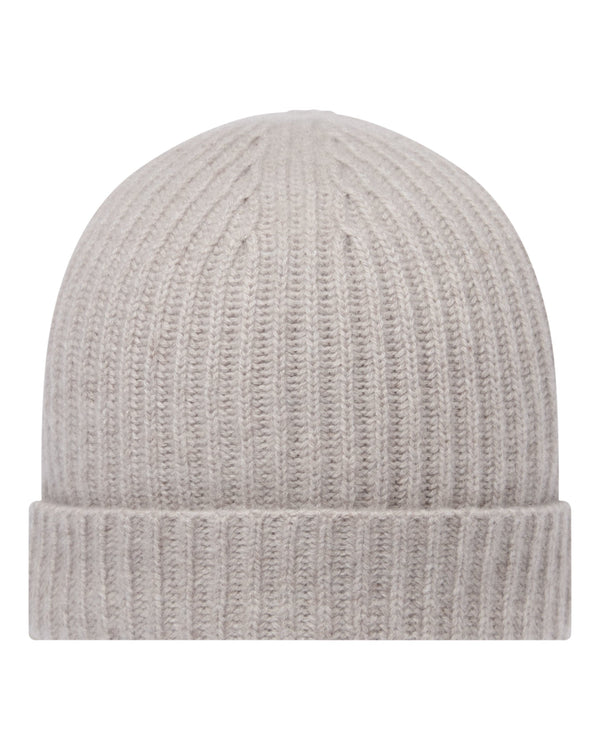 Unisex Ribbed Cashmere Hat 1