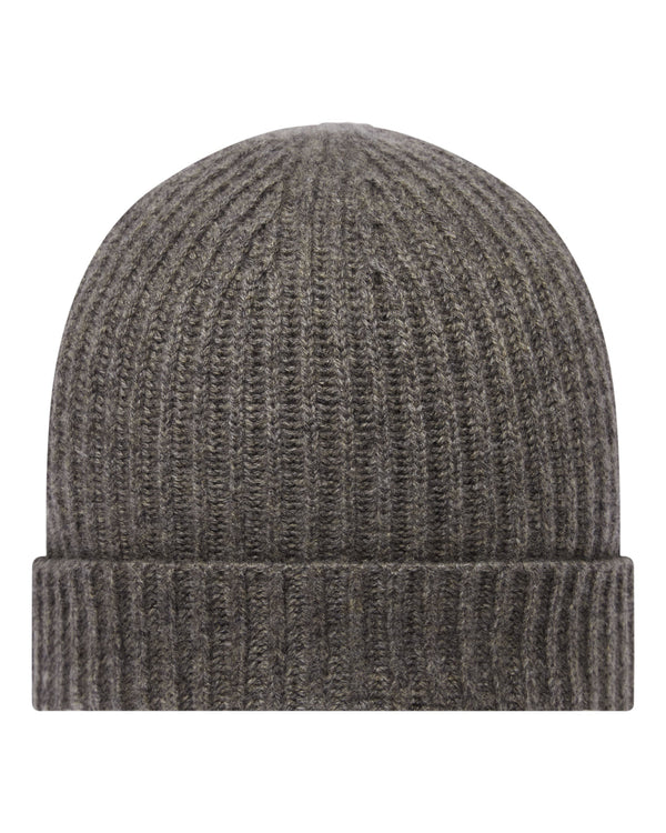 Unisex Ribbed Cashmere Hat 1