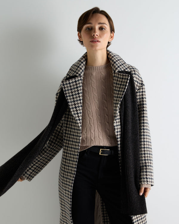 Unisex Short Ribbed Cashmere Scarf 4