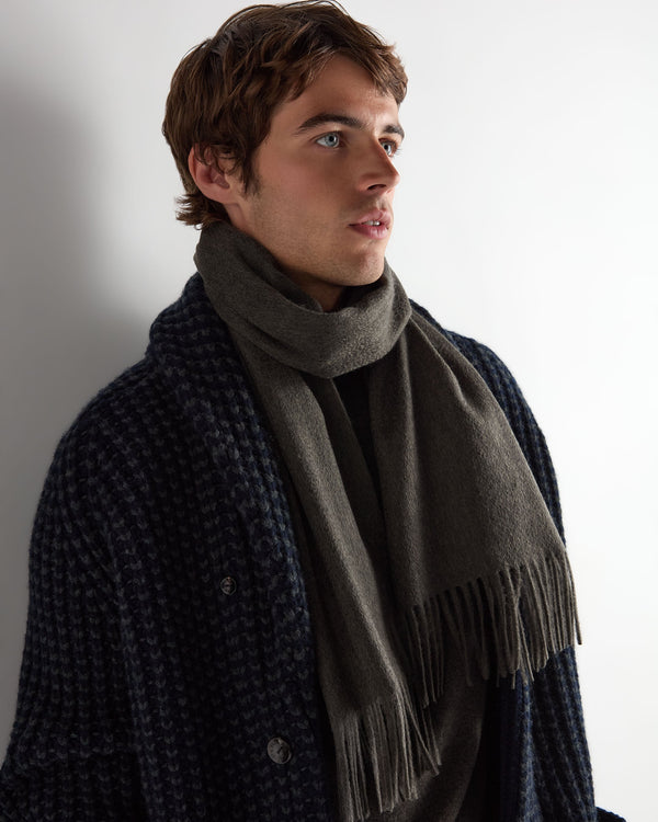 Unisex Woven Cashmere Scarf  5