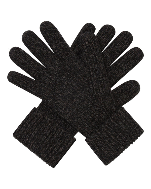 Men's Ribbed Cashmere Gloves 1