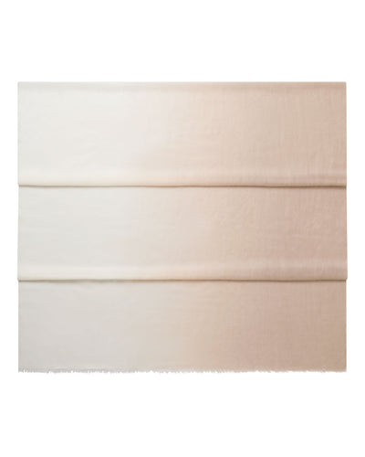 N.Peal Women's Dip Dye Cashmere Scarf Cashew Brown