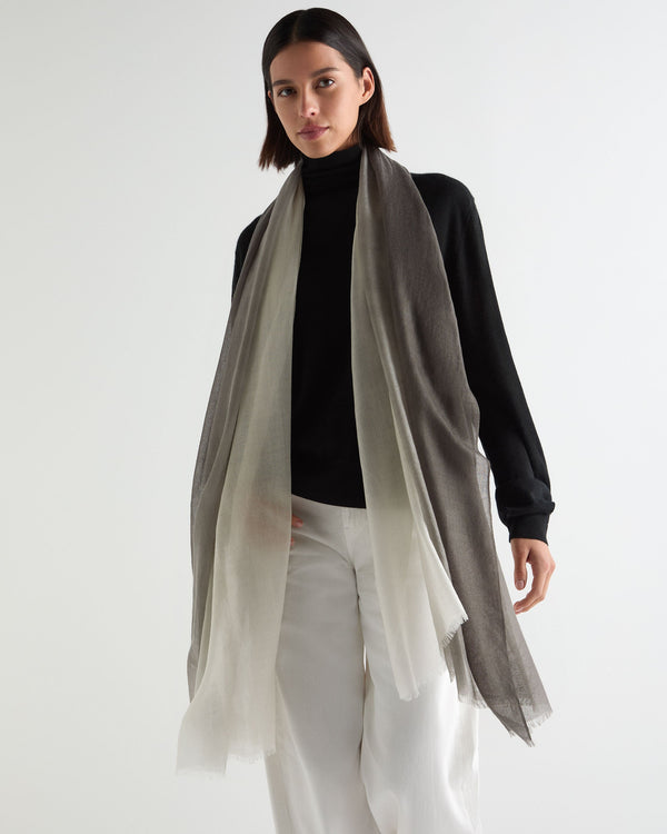 Women's Dip Dye Cashmere Scarf  2