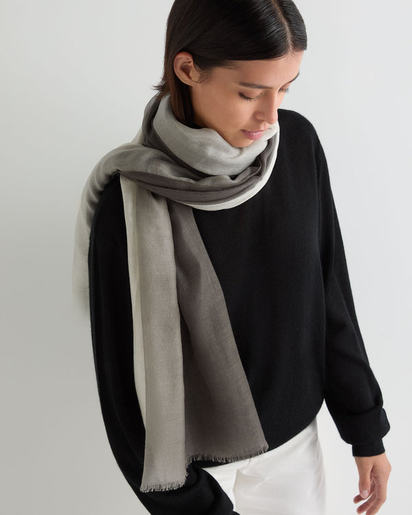 Women's Dip Dye Cashmere Scarf  4