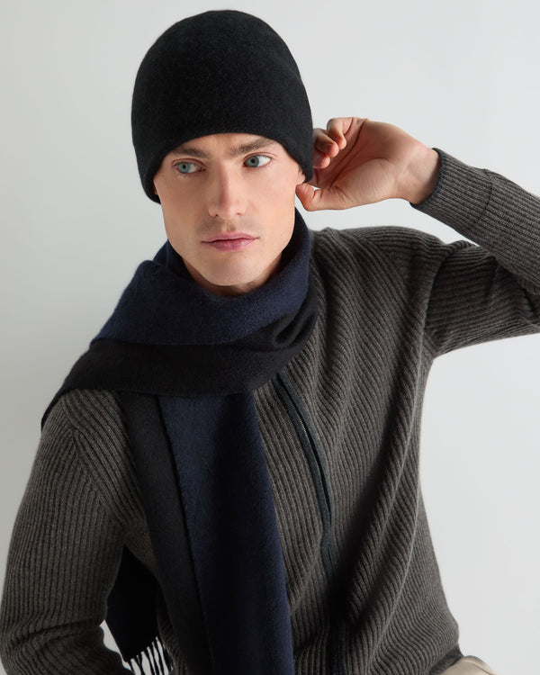Unisex Double Layer Cashmere Beanie 3