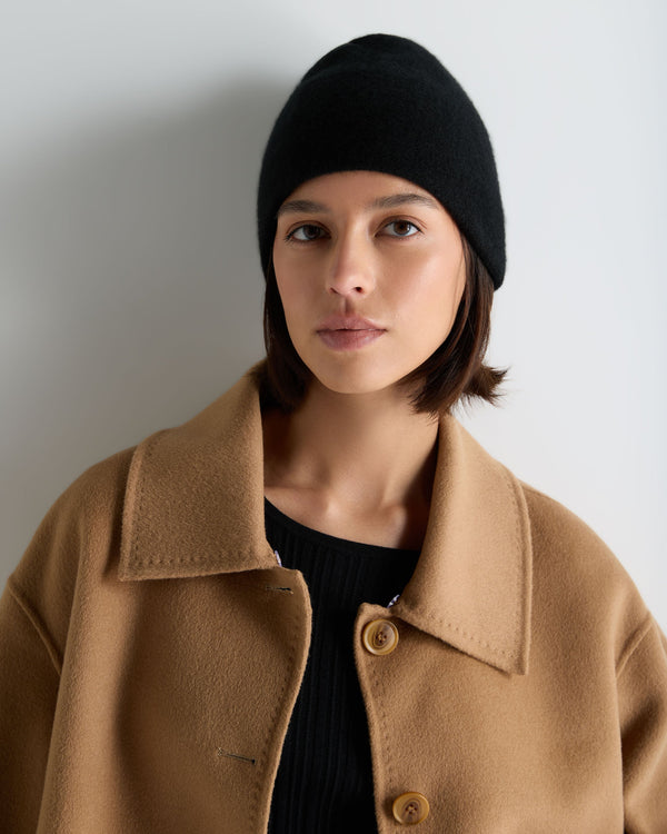 Unisex Double Layer Cashmere Beanie 2