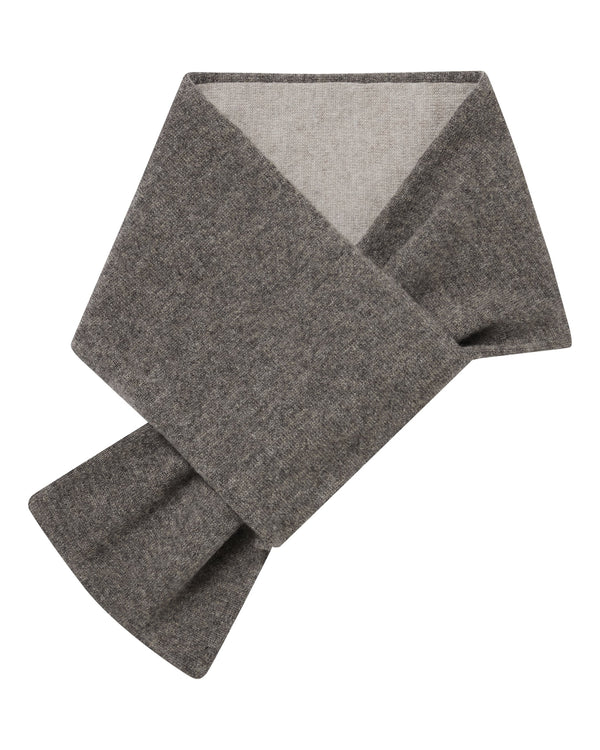 Men's Two Tone Small Cashmere Scarf 1