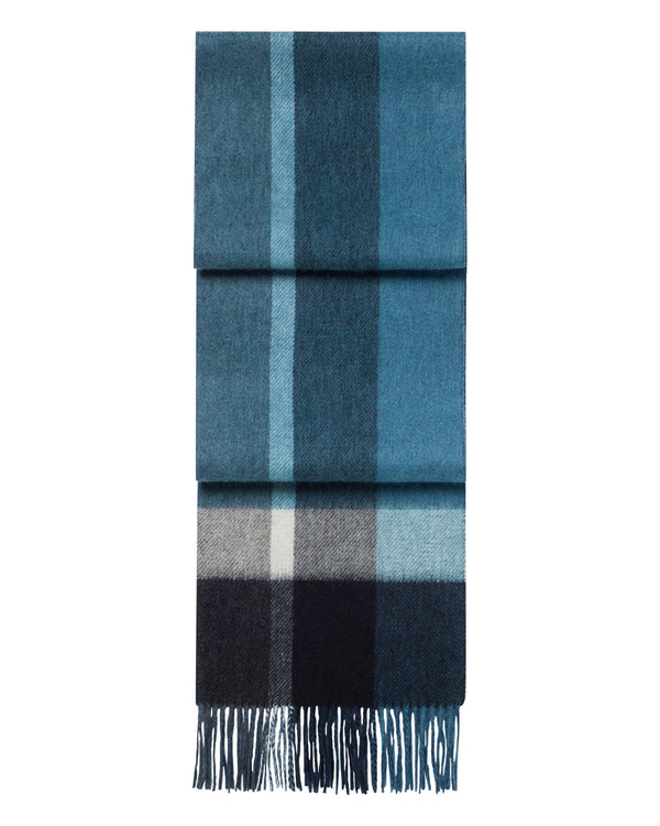 Unisex Cashmere Check Scarf 1