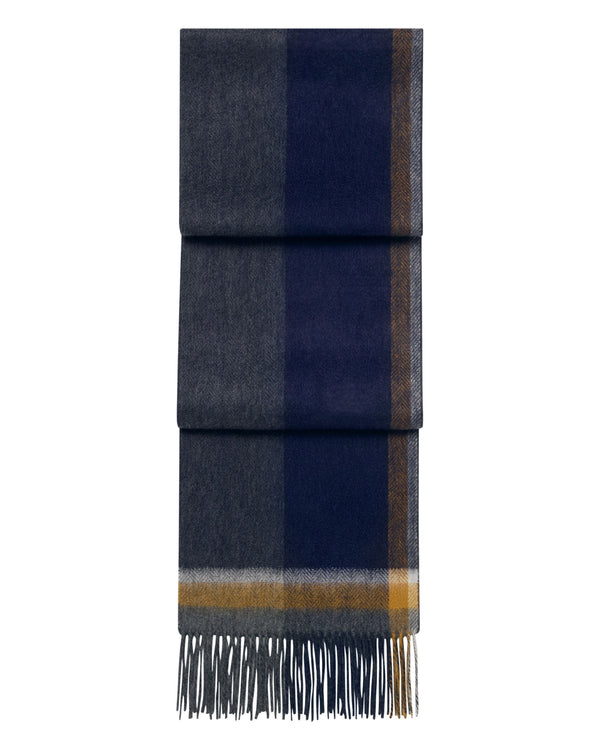 Unisex Cashmere Check Scarf 1