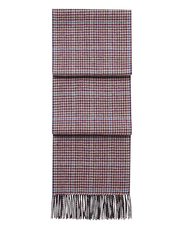 Unisex Cashmere Check Scarf 1
