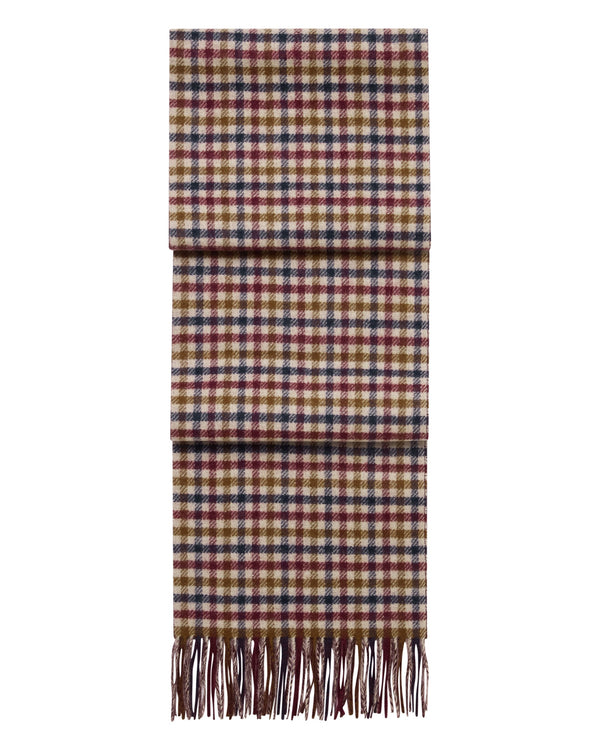 Unisex Cashmere Check Scarf 1