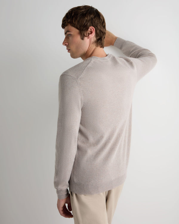 Men's Burlington V Neck Cashmere Jumper 4