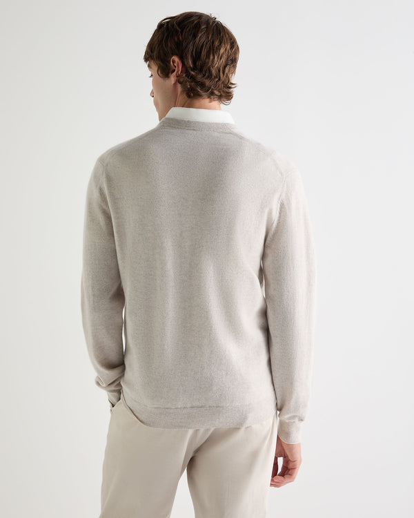 Men's The Burlington V Neck Cashmere Jumper 4