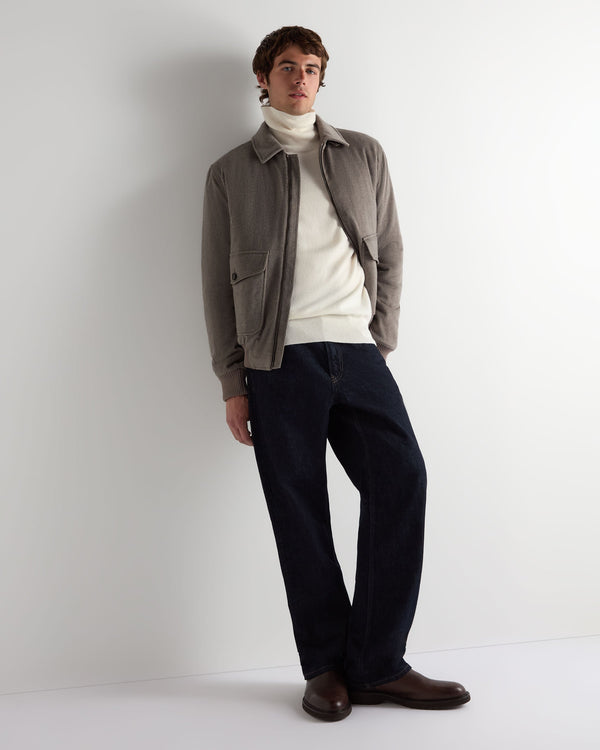 Men's Trafalgar Roll Neck Cashmere Jumper 3