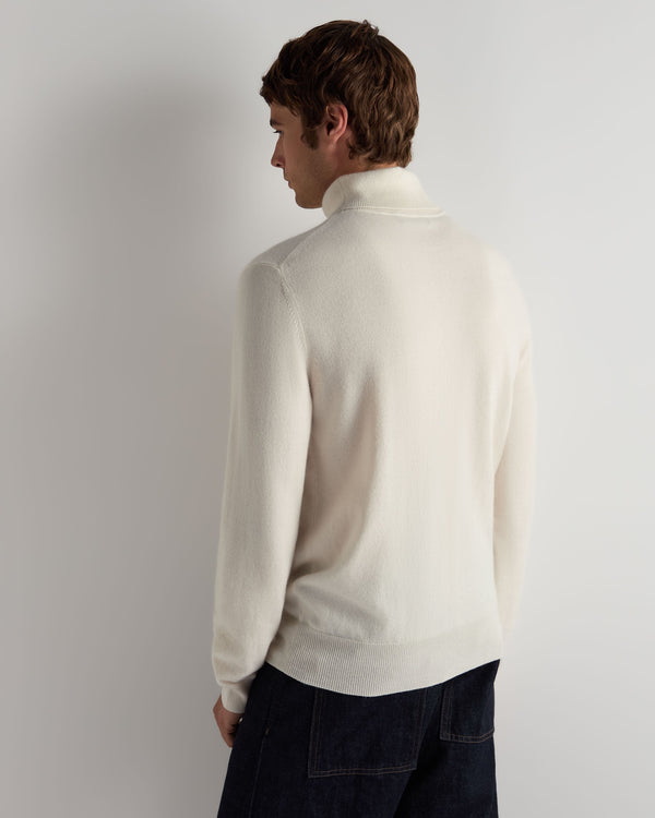 Men's Trafalgar Roll Neck Cashmere Jumper 4