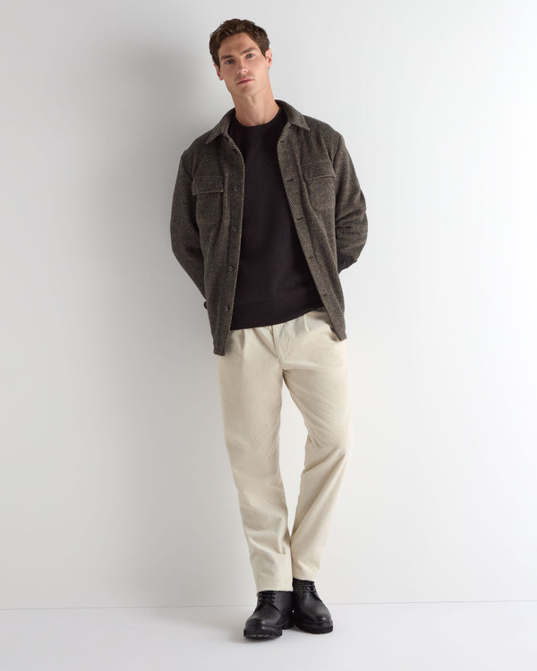 Men's Oxford Round Neck Cashmere Jumper 3