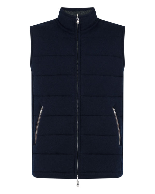 Men's Mall Reversible Cashmere Gilet 2