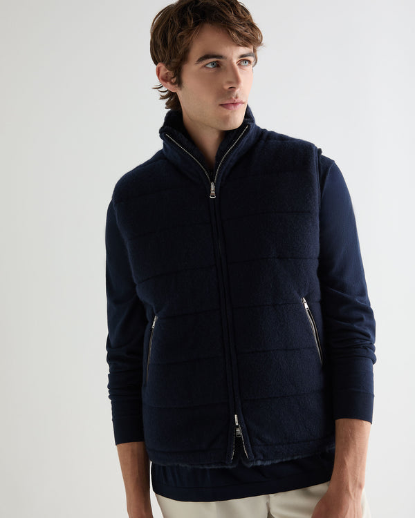 Men's Vermont Fur Lined Gilet  1
