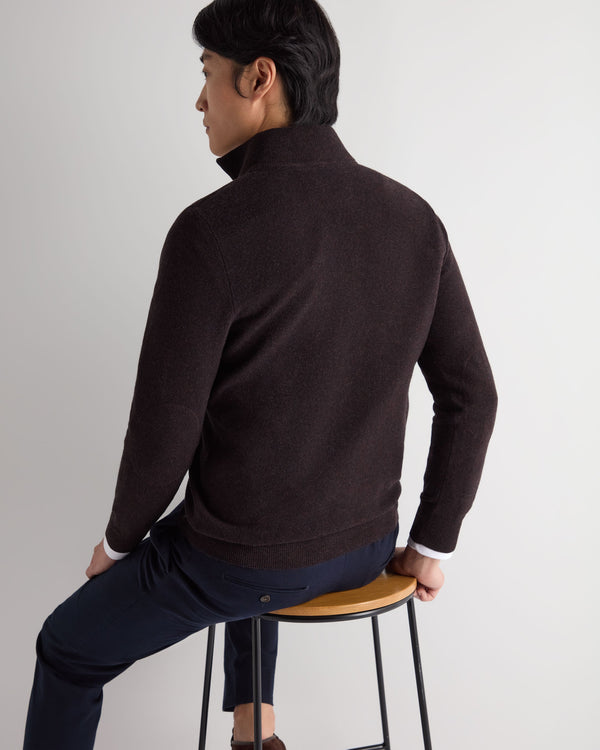 Men's Carnaby Half Zip Cashmere Jumper 4