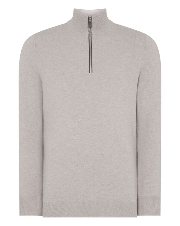 Men's Carnaby Half Zip Cashmere Jumper 2