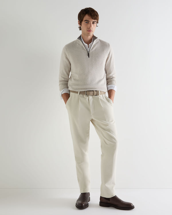 Men's Carnaby Half Zip Cashmere Jumper  3