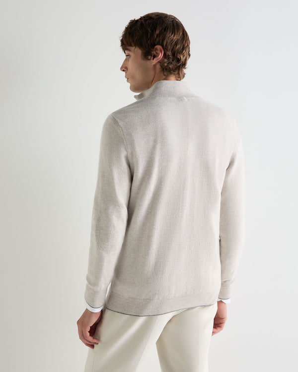 Men's Carnaby Half Zip Cashmere Jumper  4