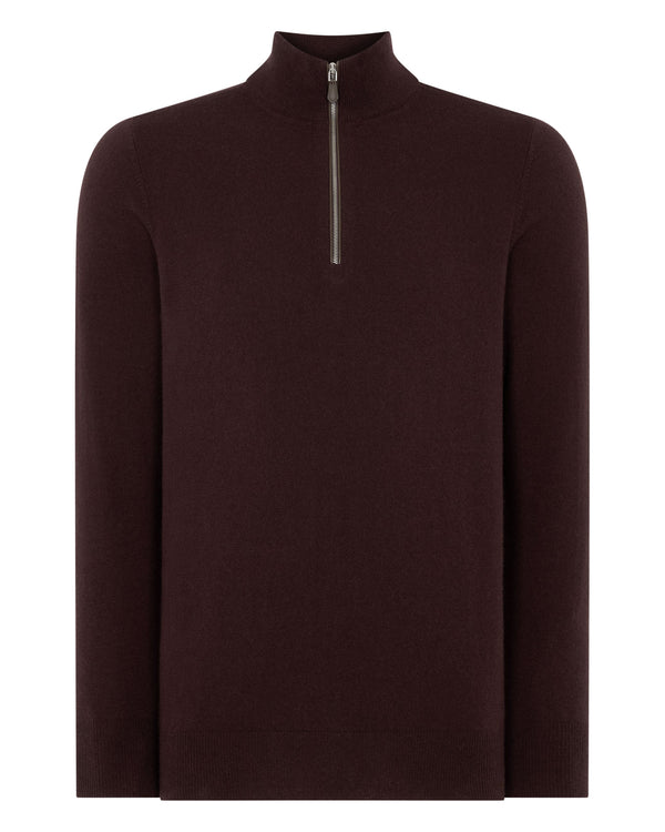 Men's Carnaby Half Zip Cashmere Jumper 2