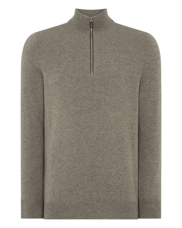 Men's Carnaby Half Zip Cashmere Jumper 2