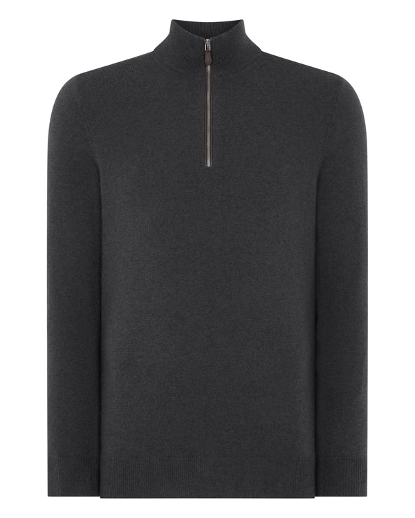 Men's Carnaby Half Zip Cashmere Jumper 2