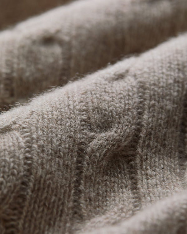 Men's Albemarle Cable Half Zip Cashmere Jumper 8