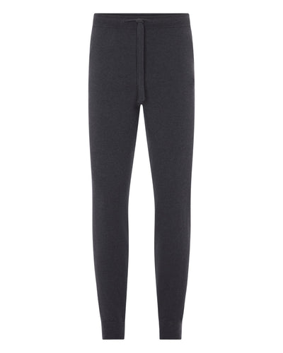 N.Peal Men's Ladbroke Cashmere Jogger Umber Grey